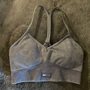 Bo + Tee Oxygen Seamless Acid Wash Sports Bra